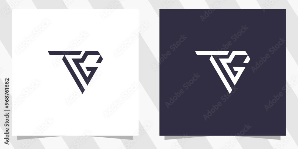 letter tg gt logo design vector letter tg gt logo design vector