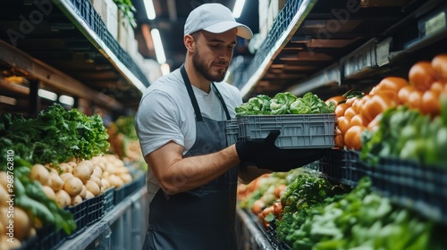 AI-powered food distribution systems ensuring equitable global access: AI optimizing food logistics and reducing global hunger.