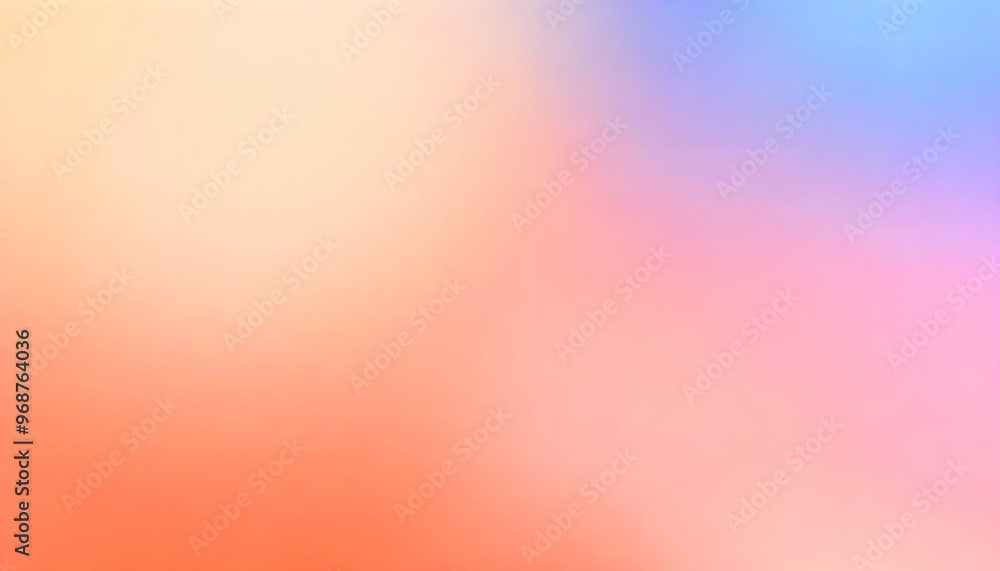 Gradient background with soft blended multicolour background. soft, blurred gradient transitioning from pink to blue.
Gradient background with soft blended multicolour background. soft, blurred gradient transitioning from pink to blue.
