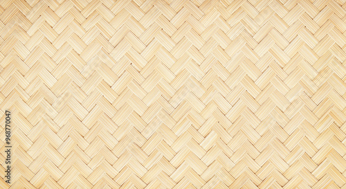 woven bamboo wooden texture surface background
