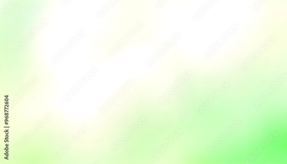 Fototapeta premium Soft green and white gradient background. soft, blurred gradient transitioning from light blue to yellow.