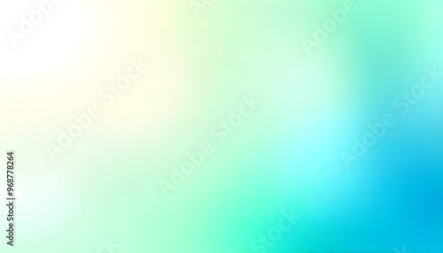 Soft green and white gradient background. soft, blurred gradient transitioning from light blue to yellow.