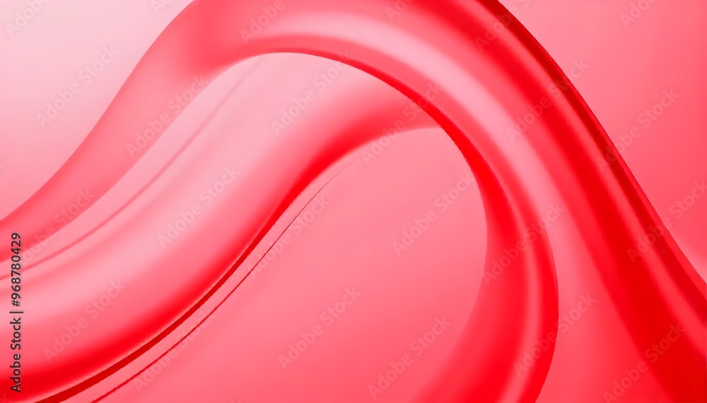 Red abstract background with soft curves and reflect swirling, red liquid reflecting on a smooth surface. Red abstract background with soft curves and reflect swirling, red liquid reflecting on a smooth surface.