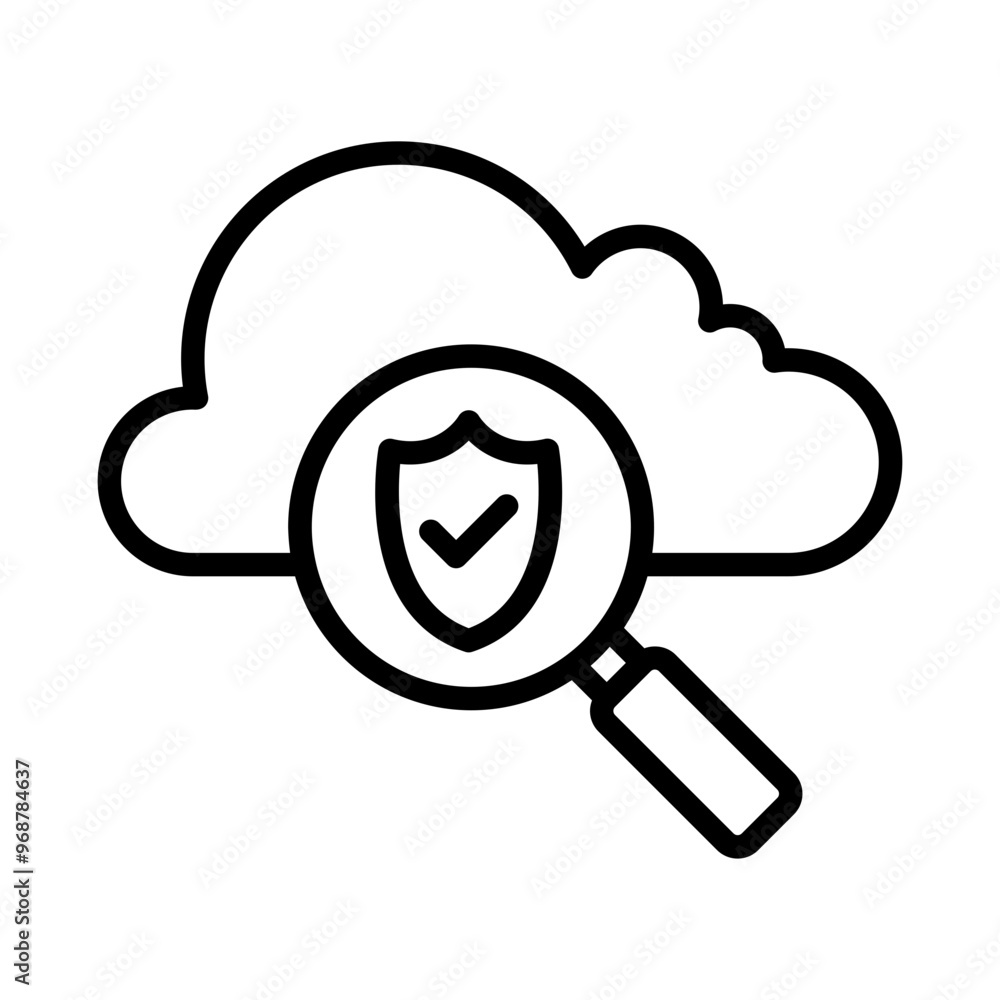 Cloud computing icon Cloud computing icon
