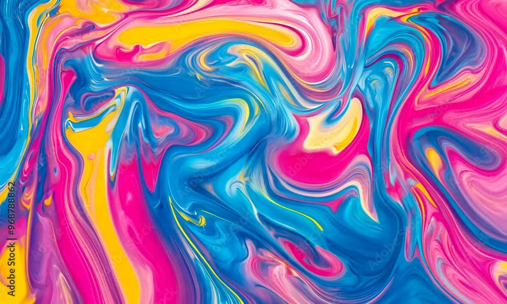 Abstract Swirling Colors Abstract Swirling Colors