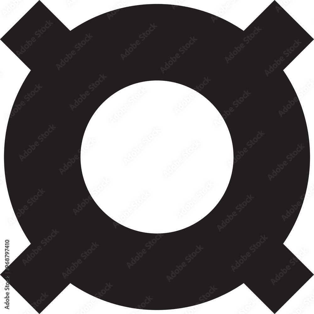 Gear Glyph Icon