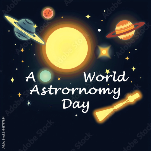 A bright and colorful illus...