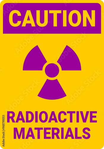 Radioactive Materials Sign