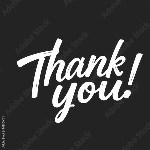 A minimalistic "Thank You!"...