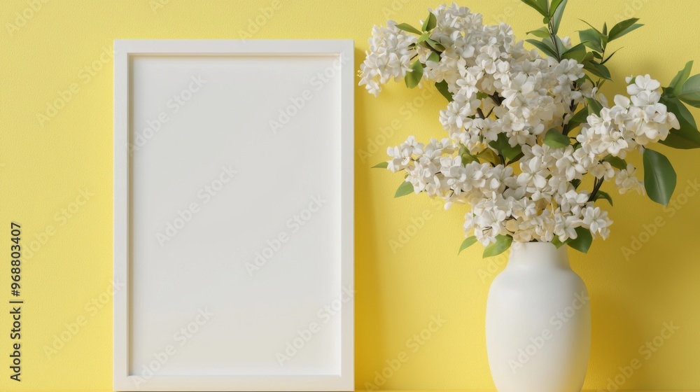 Summer Living Room Wall Art Display, a versatile blank wall mockup showcasing a stylish frame in a modern living space, ideal for showcasing art and decor ideas. Summer Living Room Wall Art Display, a versatile blank wall mockup showcasing a stylish frame in a modern living space, ideal for showcasing art and decor ideas.