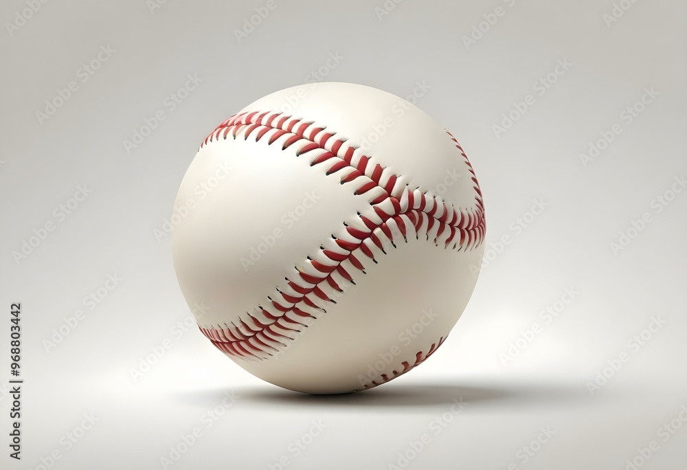 A baseball with red stitching and white stripes and with backgrounds A baseball with red stitching and white stripes and with backgrounds