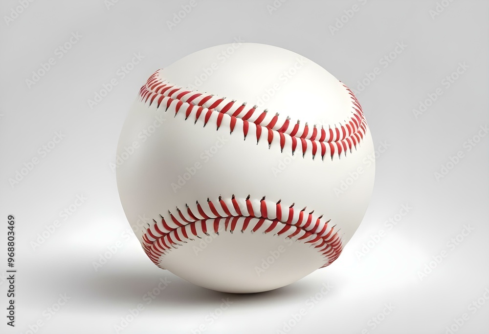 A baseball with red stitching and white stripes and with backgrounds A baseball with red stitching and white stripes and with backgrounds