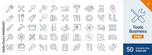 Tools icons Pixel perfect. Construction, home, repear, ....	
