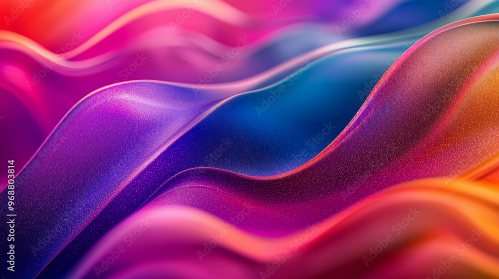 Obraz premium Abstract color wave on background, abstract colorful background