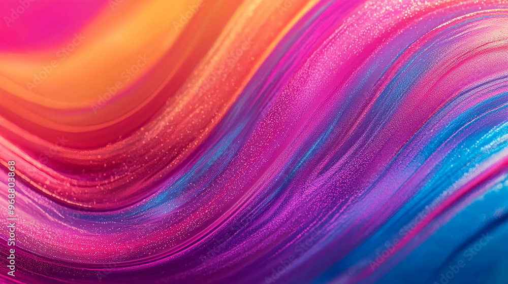 Obraz premium Abstract color wave on background, abstract colorful background
