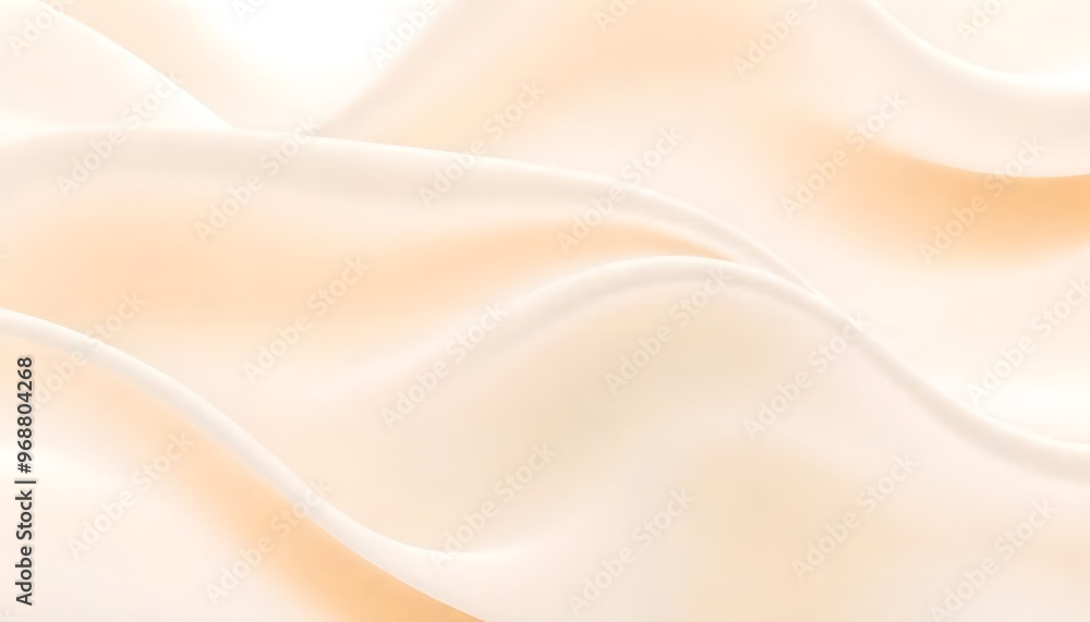 Smooth flowing beige and white abstract waves smooth, peach colored surface with a subtle gradient. Smooth flowing beige and white abstract waves smooth, peach colored surface with a subtle gradient.
