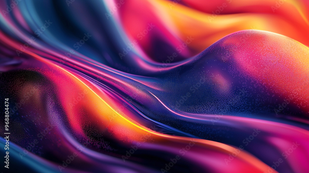 Obraz premium Abstract color wave on background, abstract colorful background