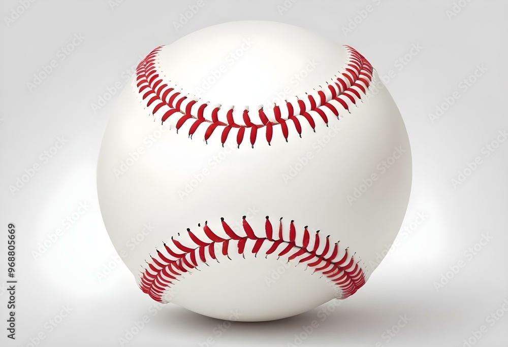 A baseball with red stitching and white stripes and with backgrounds A baseball with red stitching and white stripes and with backgrounds
