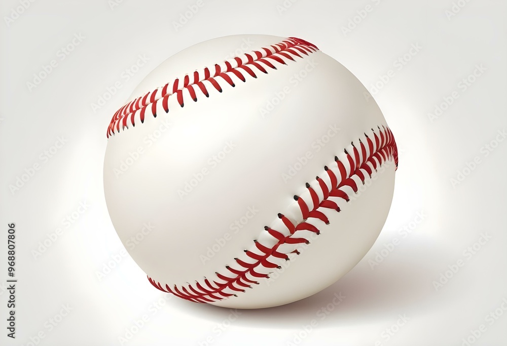 A baseball with red stitching and white stripes and with backgrounds A baseball with red stitching and white stripes and with backgrounds