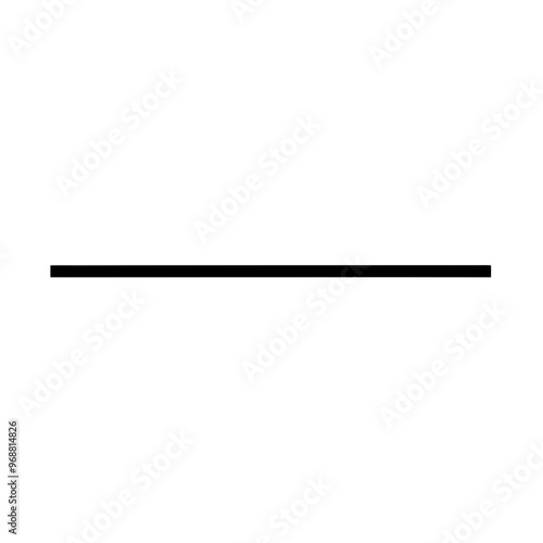 black line vector without background