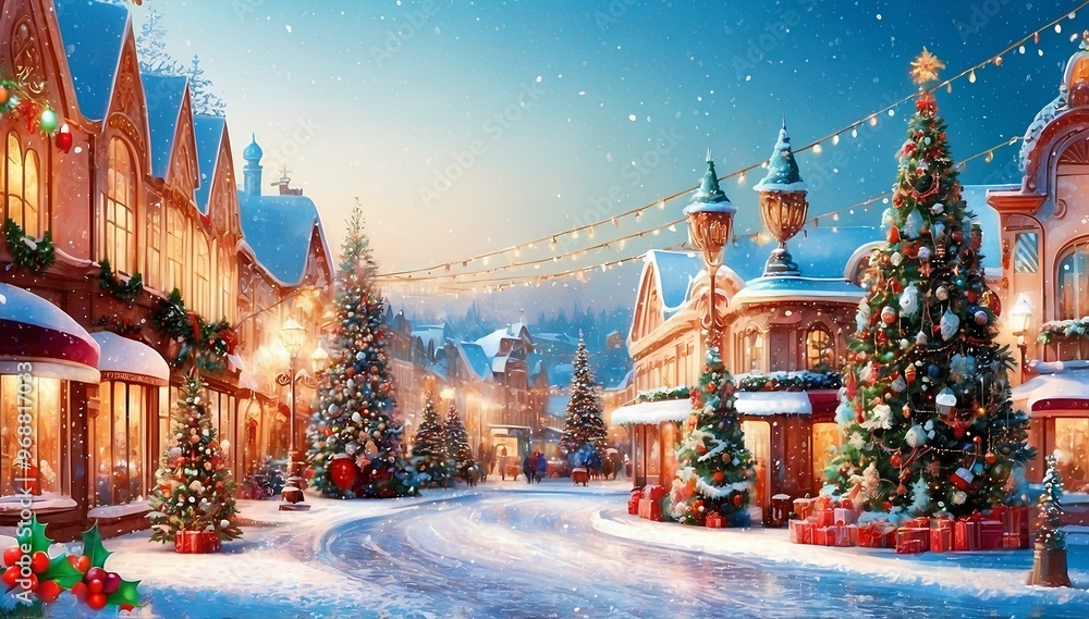 Fototapeta premium Christmas atmosphere