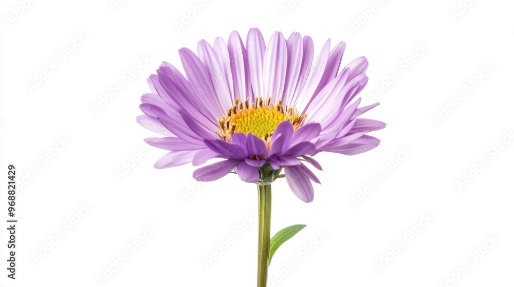 A close-up of a purple flower with a yellow center, showcasing natural beauty. A close-up of a purple flower with a yellow center, showcasing natural beauty.