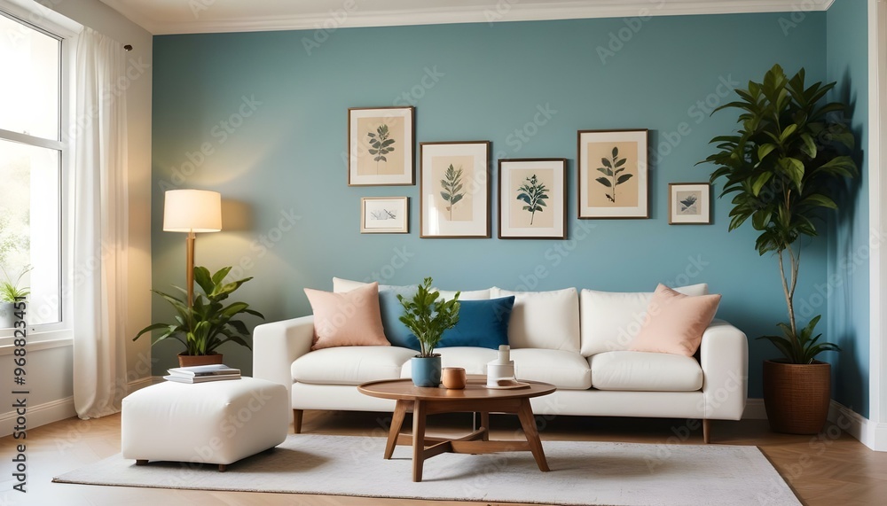 Photo modern style interior room 3d illustration Interior,Kitchen,Washrooms frame living room with colorful white sofa,led with blank frame Photo modern style interior room 3d illustration Interior,Kitchen,Washrooms frame living room with colorful white sofa,led with blank frame