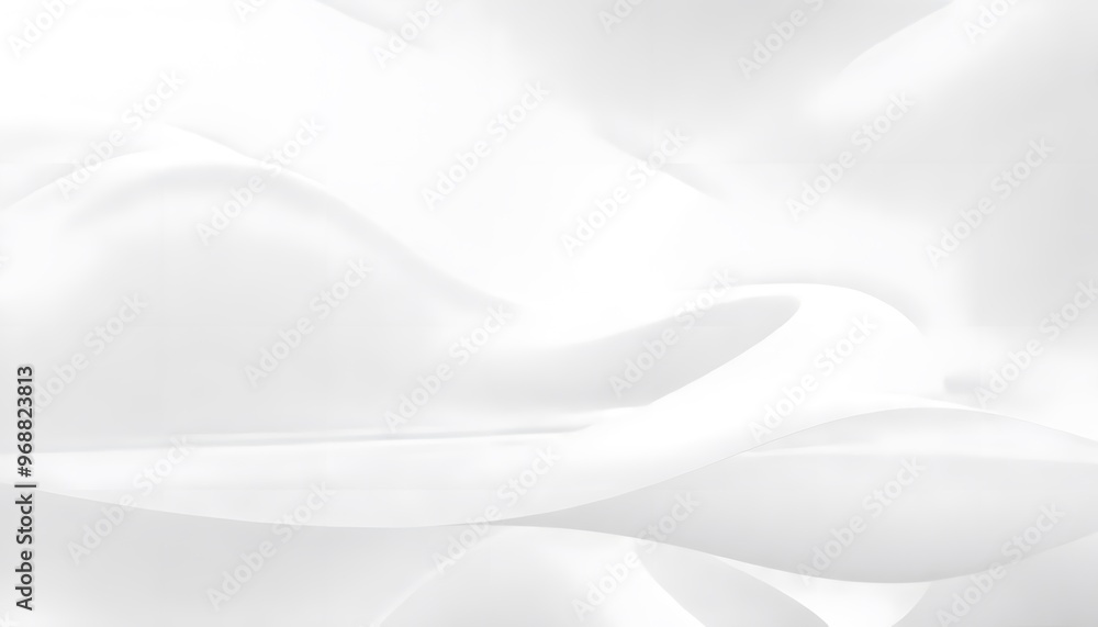 White abstract background with soft Smooth, white fabric with gentle waves and folds. White abstract background with soft Smooth, white fabric with gentle waves and folds.