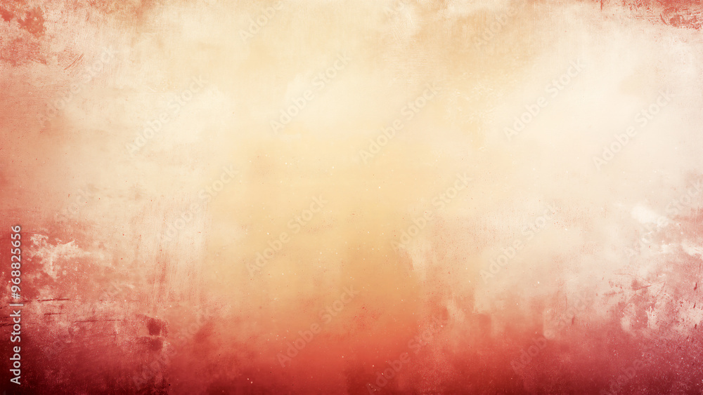 Abstract background with a soft red and beige gradient, in a vintage style. The background features a faded texture that adds depth to the design. Abstract background with a soft red and beige gradient, in a vintage style. The background features a faded texture that adds depth to the design.