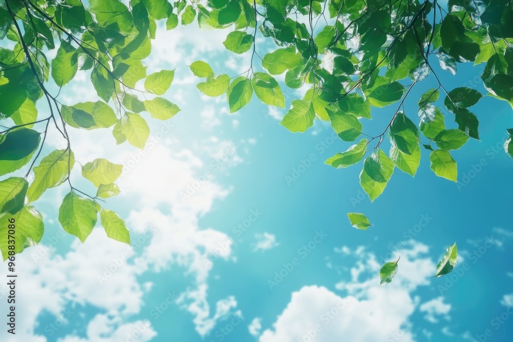 green leaves background green leaves background
