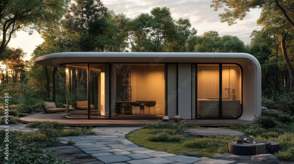 AI-enhanced 3D printers building entire houses from sustainable materials: Printers constructing homes quickly and affordably using AI to ensure precision. AI-enhanced 3D printers building entire houses from sustainable materials: Printers constructing homes quickly and affordably using AI to ensure precision.