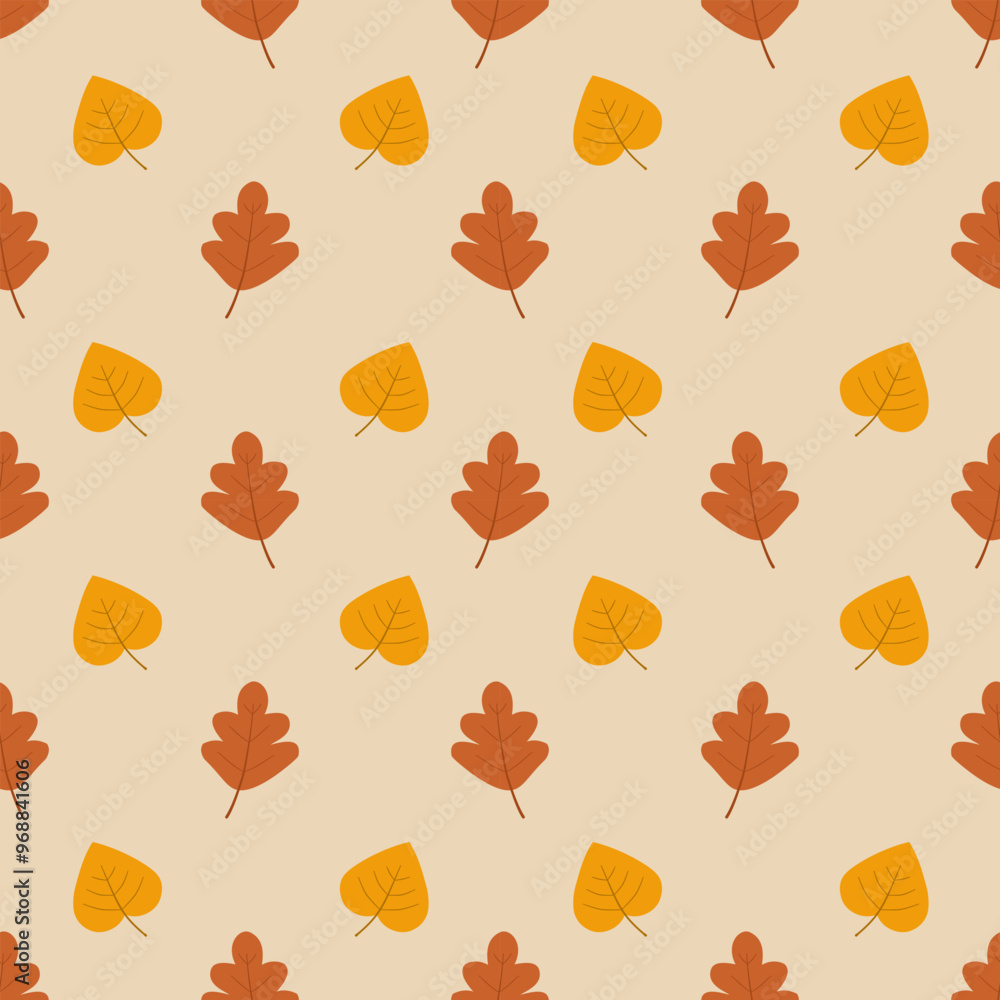 autumn leaves seamless pattern autumn leaves seamless pattern