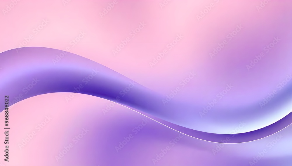 Fototapeta premium Abstract background with smooth curved lines and gradient. swirling, iridescent suitable for wallpaper.