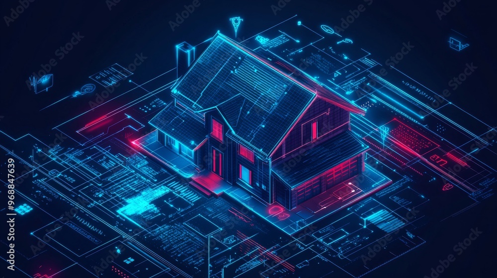 AI-Powered Smart Homes with Real-Time Health Monitoring Systems: AI monitoring residents' health data and connecting with healthcare providers in case of emergencies. AI-Powered Smart Homes with Real-Time Health Monitoring Systems: AI monitoring residents' health data and connecting with healthcare providers in case of emergencies.
