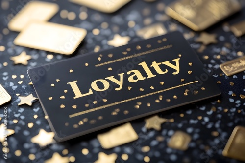 Gold Membership Card with Loyalty Rewards and Exclusive Offers