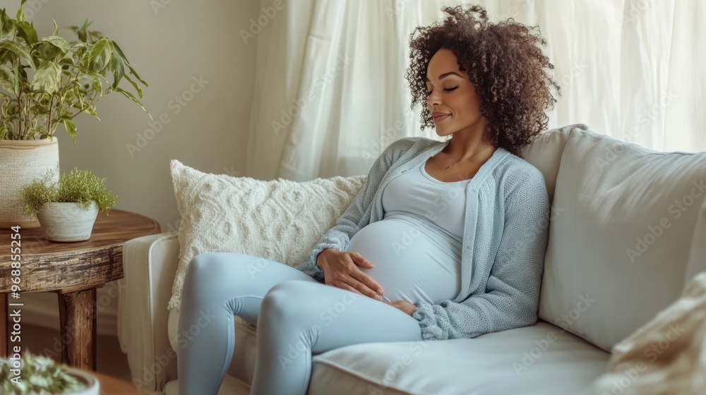 The Pregnant Woman at Home The Pregnant Woman at Home
