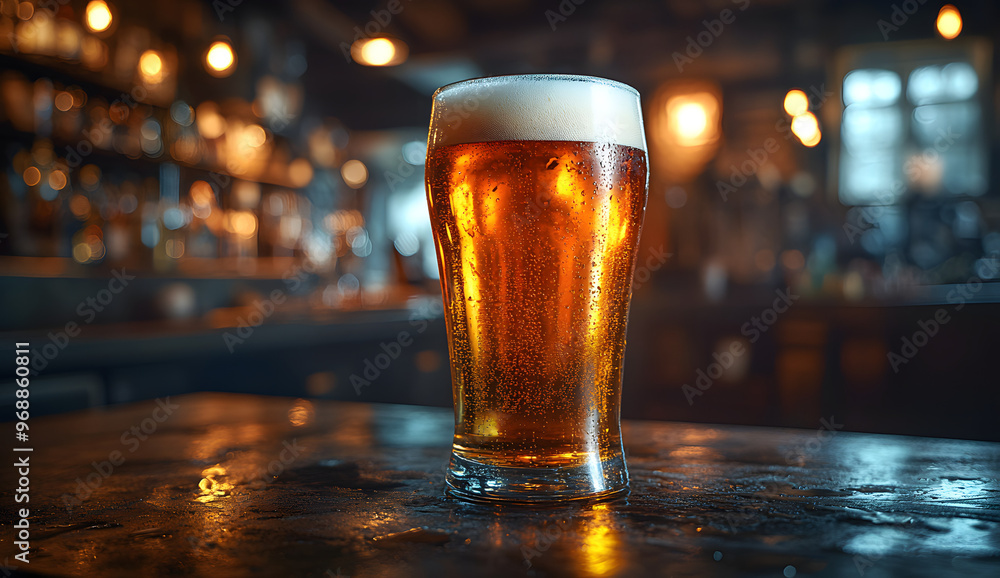 “Tall Glass of Beer with Dense Foam and Frothy Head, Refreshing Beverage in a Pub or Restaurant Setting, Capturing the Quality and Appeal of Craft Beer”
“Tall Glass of Beer with Dense Foam and Frothy Head, Refreshing Beverage in a Pub or Restaurant Setting, Capturing the Quality and Appeal of Craft Beer”