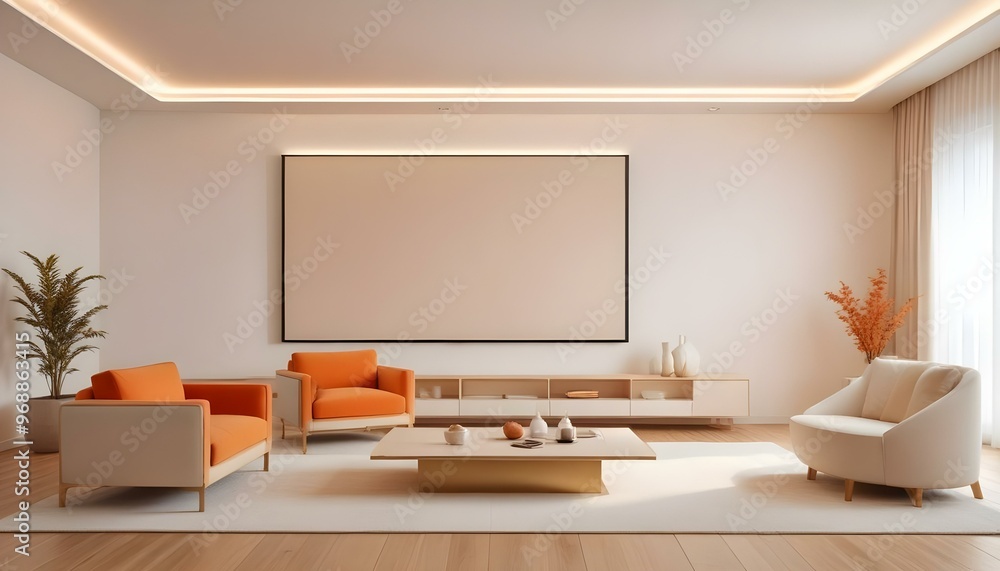 Photo modern style interior room 3d illustration Interior,Kitchen,Washrooms frame living room with colorful white sofa,led with blank frame Photo modern style interior room 3d illustration Interior,Kitchen,Washrooms frame living room with colorful white sofa,led with blank frame