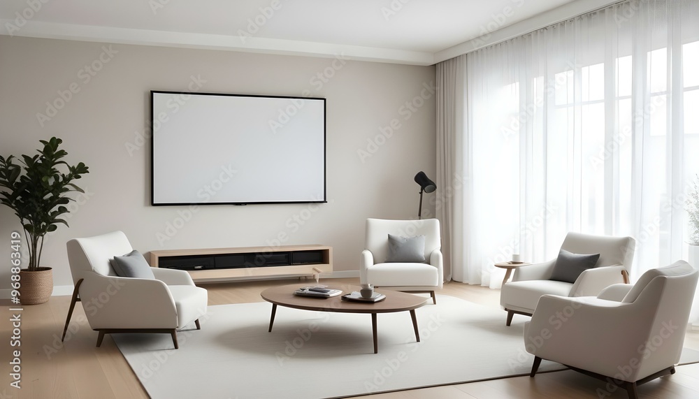 Photo modern style interior room 3d illustration Interior,Kitchen,Washrooms frame living room with colorful white sofa,led with blank frame Photo modern style interior room 3d illustration Interior,Kitchen,Washrooms frame living room with colorful white sofa,led with blank frame