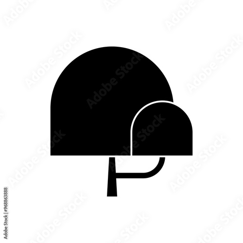Tree icon vector. Plant illustration sign. Garden symbol or logo.