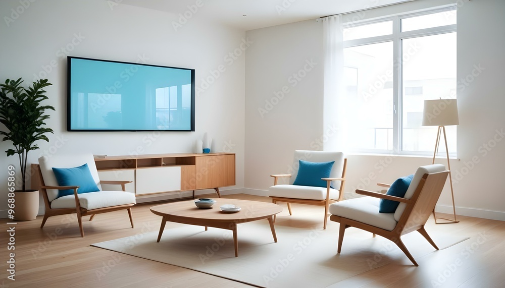 Photo modern style interior room 3d illustration Interior,Kitchen,Washrooms frame living room with colorful white sofa,led with blank frame Photo modern style interior room 3d illustration Interior,Kitchen,Washrooms frame living room with colorful white sofa,led with blank frame
