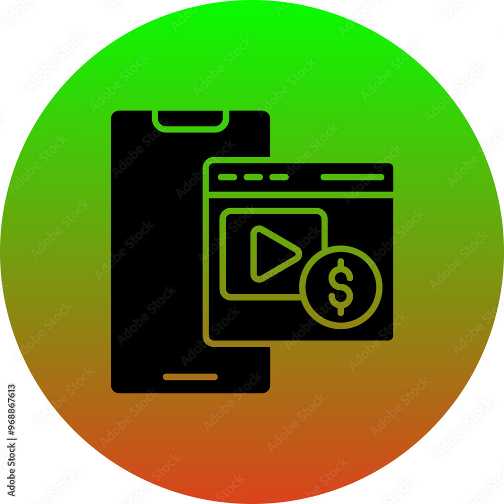 Paid Content Icon Paid Content Icon