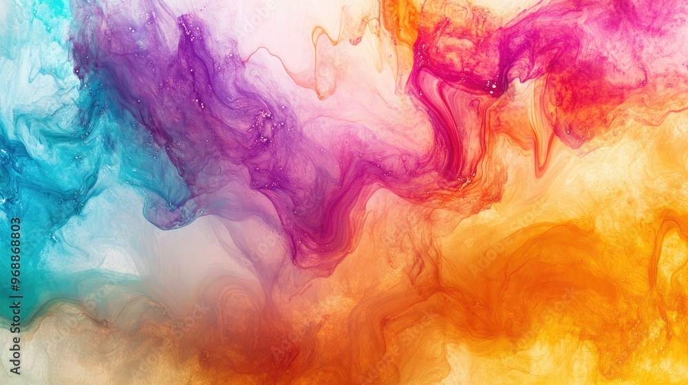 Abstract alcohol ink mix, showcasing different colors swirling and blending seamlessly, creating a mesmerizing and fluid artistic background. Abstract alcohol ink mix, showcasing different colors swirling and blending seamlessly, creating a mesmerizing and fluid artistic background.