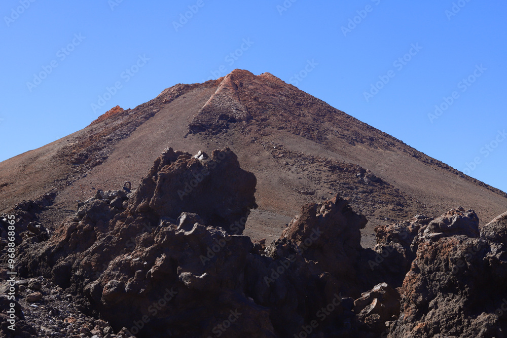 mountain Pico del Teide on Tenerife , Canary Islands, Spain