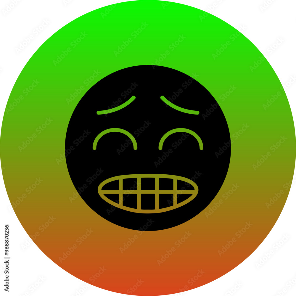 Fototapeta premium Grinning Icon