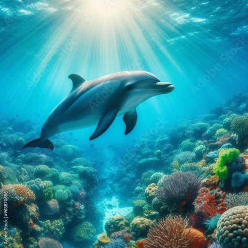 Rays of Light and Dolphins
