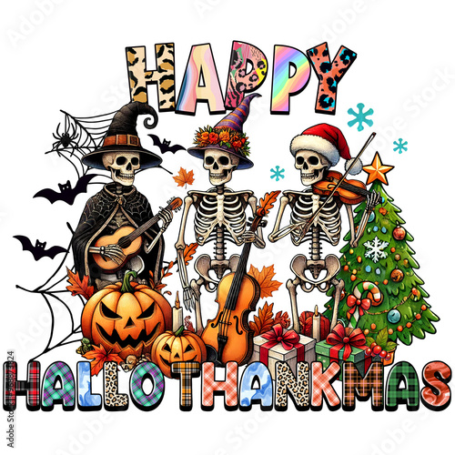 Hallothanksmas Sublimation photo