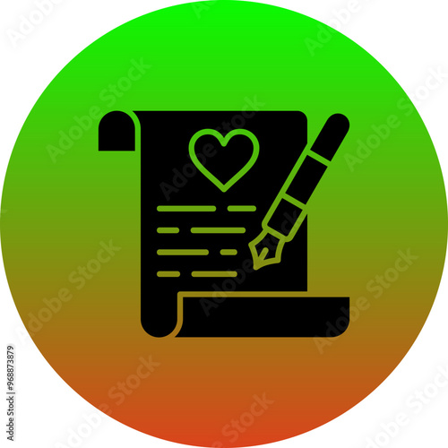 Wedding Contract Icon