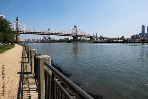 Ravenswood generating station new york city queens view from Roosvelt island photo