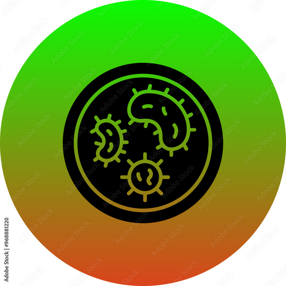 Bacteria Icon Bacteria Icon